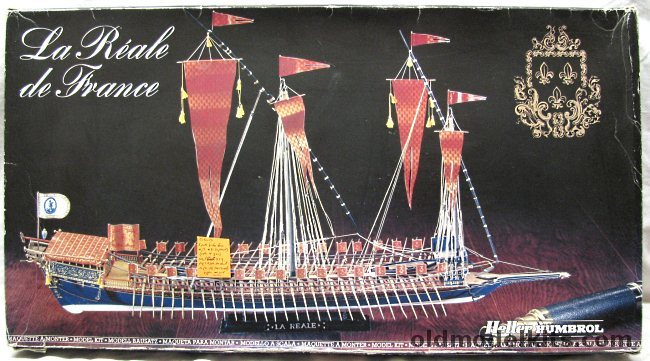 Heller 1/75 La Reale De France - 17th Century Warship, 80898 plastic model kit